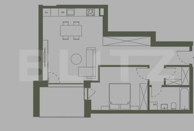 COMISION 0! Apartament 2 camere, etaj intermediar, Semicentral