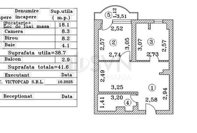 Apartament cu 3 camere semidecomandat, mobilat în Tineretului - 12