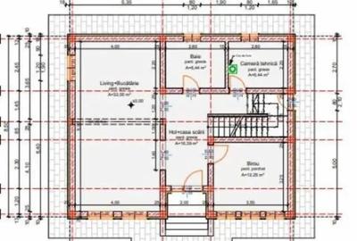 Casă cu 5 camere cu Teren 600 Mp în Marginea - 1