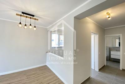 Penthouse cu 5 camere semidecomandat, mobilat în Cristian - 1