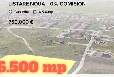 Teren Construcții intravilan de 6500 mp, în Gușterița - 1