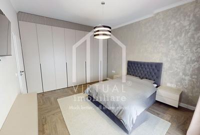 Apartament cu 3 camere semidecomandat, mobilat în Hipodrom 3 - 5