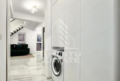 Apartament cu 3 camere semidecomandat, mobilat în Giroc - 9