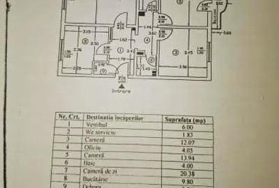APARTAMENT 3 CAMERE 4/8 76 MP BL 1991 HOL H APROPRIERE METROU PARC PARCARE+BOXA - 7