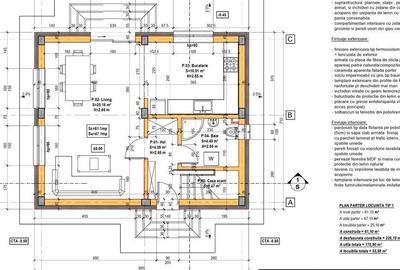 Casă cu 4 camere semidecomandat în Central