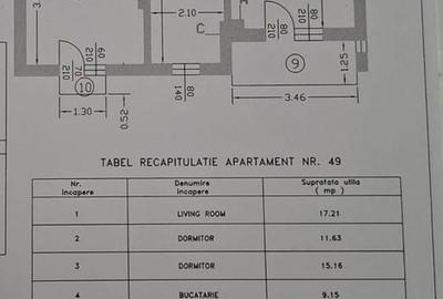Apartament cu 3 camere decomandat în Chiajna - 8