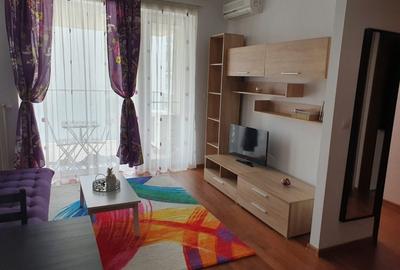 Apartament cu 2 camere semidecomandat, mobilat în Colentina