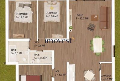 Casă cu 4 camere cu Teren 500 Mp în Petin - 3