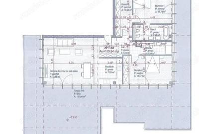 Apartament tip Penthouse, 3 camere, 110 mp, terasa 142 mp, Sopor - 4