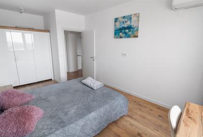 Apartament cu 2 camere semidecomandat, mobilat în Pipera - 4