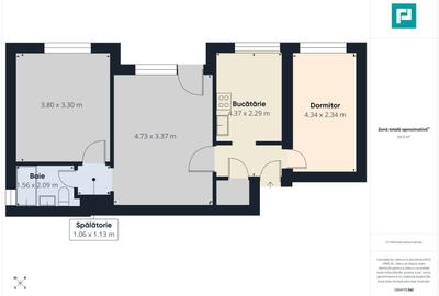 Apartament cu 3 camere în Spitalul Județean - 12