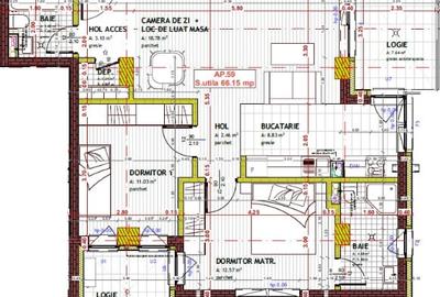 Apartamente in proiect exclusivist, 3 camere, Tineretului, 63mp | 77mp - 2