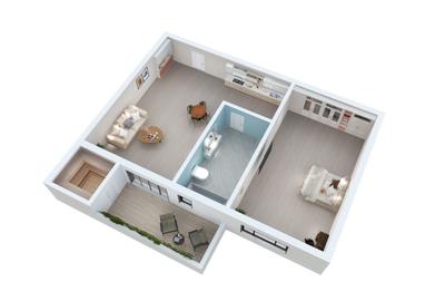 2 camere cu balcon | Bloc cu lift | Direct dezvoltator | 0% comision - 3