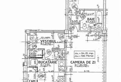 Apartament cu 2 camere decomandat în Dosu Bricii - 2