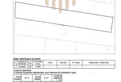 Teren intravilan Catalina, 1 598 mp ,acces din drum principal - 2