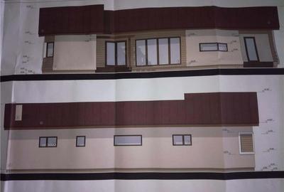 Casa in Busag , teren 9 ari , ,pozitie super 200 m din DN - 2