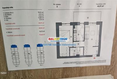 Apartament cu 2 camere decomandat în Titan - 1