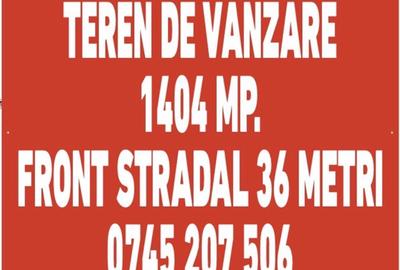 Teren de 1404 mp, în Moșnița Nouă