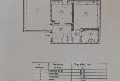 Apartament cu 2 camere decomandat, mobilat în Tomis III - 9