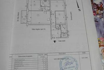 Apartament 3 camere, doua bai, Oltenita, central - 7
