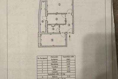Apartament cu 2 camere decomandat în Calea București - 3