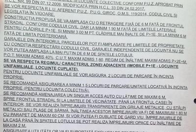 Giroc | 675 mp | Două fronturi | Asfalt | Utilități la stradă - 4