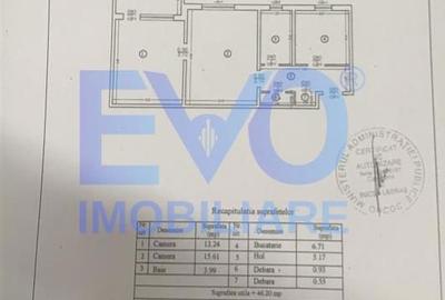 Apartament cu 2 camere nedecomandat în Tudor Vladimirescu