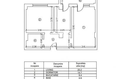 Apartament 2 camere cu loc de parcare in Zona Tomis PLus - 11