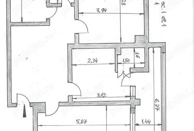 Vind apartament 3 cam. ultracentral, Galati , Ocazie. - 2