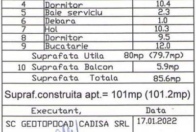 Apartament cu 4 camere în Central - 3