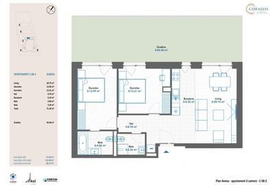 Apartament cu 3 camere în Bucureștii Noi - 4