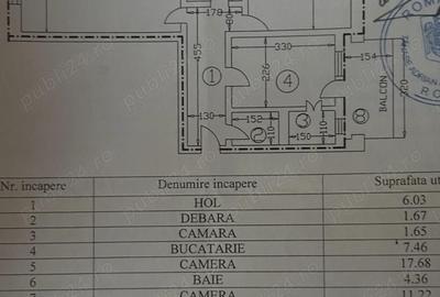 Apartament cu 2 camere decomandat în Central - 1