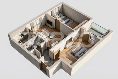 Apartament 3 camere etaj intermediar mobilat balcon zona Tiglari Sibiu - 8