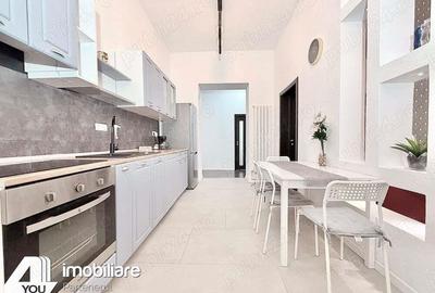 Apartament 3 camere B-dul Revolutiei ,126 mp,et.2 mobilat,utilat +termoteca - 1