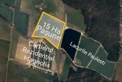 Teren de vânzare – 15 hectare pășune – Păulești, Prahova Teren de vânzare – 15 hectare pășune – Păulești, Prahova - 2