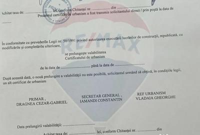 Teren de 10000 mp, în Butimanu