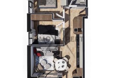 Apartament 3 camere, finisat, parcare, Baciu Regal - 3