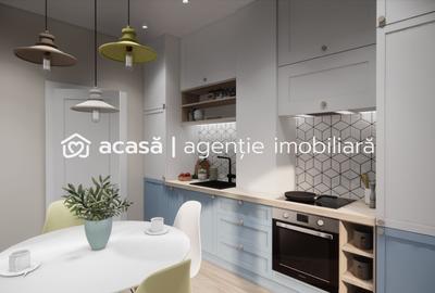 Apartament cu 2 camere decomandat în UTA