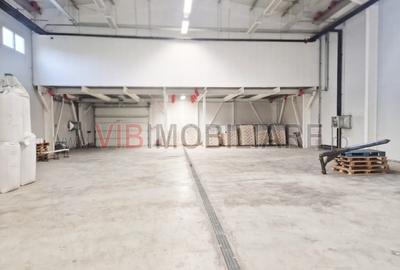 Depozit -hala de 1262m2 la intrarea in Crevedia teren 5.000mp - 6