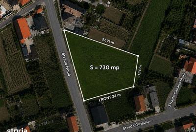 Teren de 730 mp, în Girișu de Criș - 1