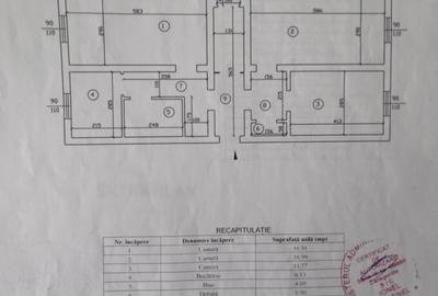 Apartament cu 3 camere decomandat în Frumoasa - 4