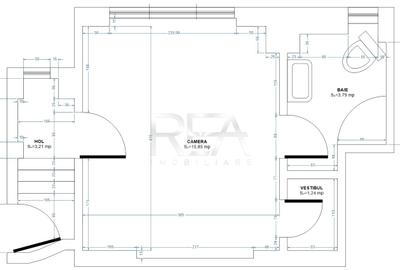 Garsonieră decomandată în Lahovari - 12