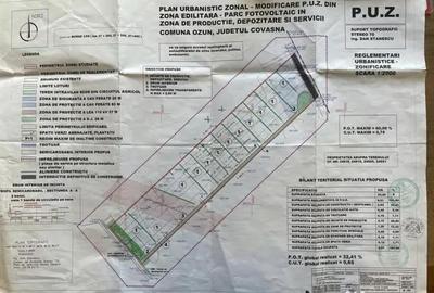Teren de 3958 mp, în Ozun - 7