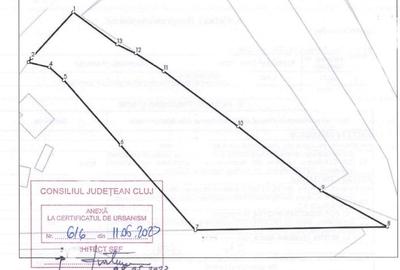 Teren in comuna Feleacu zona partiei de schi cu panorama - 2