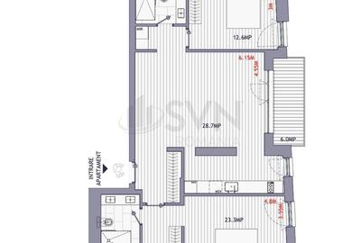 Apartament cu 3 camere semidecomandat în Herăstrău - 13