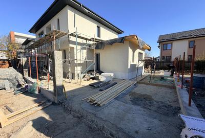 Casa individuala P+1+Pod. 5 cam. Util 160mp. Teren 390mp - 2