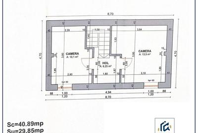 Casă cu 3 camere cu Canalizare în 3 Insule - 14