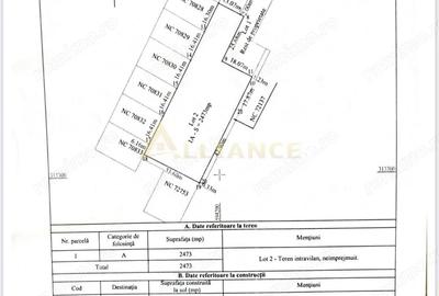 Teren de 2473 mp, în Berceni