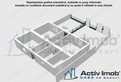 Casă cu 3 camere cu Teren 274 Mp în Moldova Nouă - 9