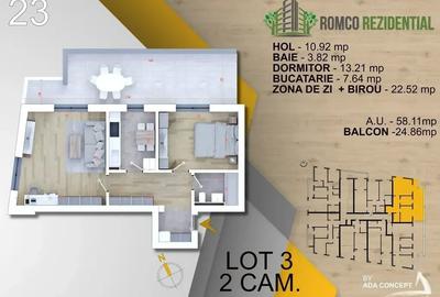 2 Camere  | premium lux | panouri fotovoltaice | STB | Th.Pallady | Parcare - 3